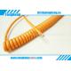 Light Duty Auxiliary Switch Long Flex Life TPU Coiled Cable