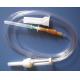 Transparent EO Sterilized Medical Grade PVC Infusion Set With Luer Lock
