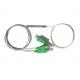 Low Insertion Loss FBT Coupler 1310 / 1510 nm With Green Adapter , UL ISO Listed