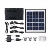 Outdoor Lighting Solar Light Kits With 3 PCS LED Bulbs