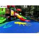 Playground Outdoor EPDM Rubber Flooring Thermal Insulation Colorful