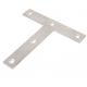 Flat T-Shape Corner Brace Mending Plate 45*160*140mm Wood Construction Connector for Multipurpose