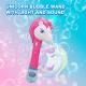 Kingda 3 AA Batteries Unicorn Bubble Machine , ASTM bubble unicorn wand