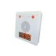 Clock Display Square Ip Network Pa System Surface Mount On Wall
