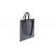 Simple Minimalist 36*30 Cm Leather Handle Handbag Eco Friendly Felt Material