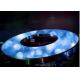 Round Circle LED Display Full Color , Weather Proof LED Stage Backdrop Screen