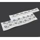 Compression Molding Medical Silicone Keyboard For Ultrasound Machine