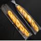 Storage Polythene Bread Packaging Bags Breathable With Flat Handle