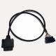 Eco-Friendly 22AWG OBD J1962  Cable Harness Connector For PVC Formed Cable