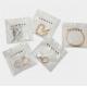 Small Plastic Flat Zipper Pouch for Jewelry Earrings Bracelet packing