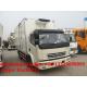 5ton refrigerated truck for fresh vegetables,factory best price dongfeng 5-7tons cold room tuck with CARRIER reefer