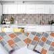 Removable Wallpaper Kitchen Wall Art Stickers Backsplash Wallpaper Home Decor Wall Coating