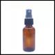 Brown Amber Glass Spray Cosmetic Bottles Black Cap Color For Essential Oil