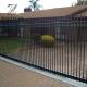 Galvanized PVC Coated Sliding Fence Gate System Dip Galvanized