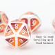 Customized metal DND dice color solid polyhedron metal dice set with silver numbers, used for chessboard game D & D