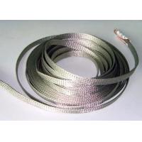 Custom Diameter Tinned Copper Braid Shield For Cable Wire Grounding Harness