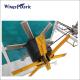 Plastic Corrugated Pipe Extruder Machine PP PVC PA HDPE Extruder Machine 40-80kg/H