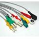 IEC Standard Spacelabs 5 Lead ECG Patient Cable , TRU-LINK Plug Style Snap End