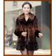 mink fur coat -215#