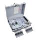 Wall Mounted Outdoor Fiber Optic Terminal Box For Telecommunication Networks