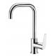 Chrome Single Lever Kitchen Mixer Tap 360 Degree Rotating Kitchen Faucet