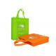 Recyclable Custom Shopping Bags , Foldable Non Woven Handle Bag
