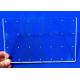Laser Drilling Clear Morse 6.5 Quartz Glass Plate