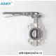 PN16 Wafer Type Stainless Steel Butterfly Valve  EPDM Seat SS304  SS316 disc