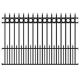 Powder Coated Spearhead Tubular Steel Fence 45cm-360cm