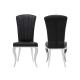 Home Furniture 20x26x42inch SS Dining Chairs Bold Curves American Style