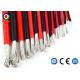 Tuv Ce Solar Panel Lead Red Black Pv Cable Dc Rated 4mm² Comp Plugs Crimp Wire
