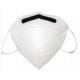 White Color N95 Respirator Mask Hypoallergenic Help Limit Germs Spread