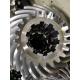 20 Teeth Spiral Bevel Gears Carburizing 2.5 Axial Pitch 58 - 62 HRC
