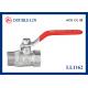 1/2  To 4   Male X Female Reduced Flow 16 Bar Brass Ball Valve With Flat Lever Handle