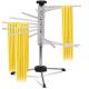 Multifunction Pasta Hanging Rack Detachable With 16 Sturdy Rods