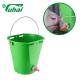 Animal Feeding Buckets With Multiple Size Teats Nipple 8l Cattle Feeder Buckets