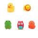 Safe Soft Silicone Bath Toys Little Animals For Encouraging Imaginative Play