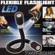 Double head 12 LED (11000 - 13000mcd) flexible magnetics neck flashlight for