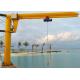 Marine Electric Hoist Column Swing Boat Jib Crane 360 Degree