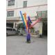 Single Leg Inflatable Sky Dancer / Inflatable Air Tube Man For Advertising