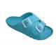 Easy Clean Adjustable Double Buckle Band Slide Sandals