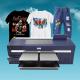A3 Digital Direct T Shirt Printer With Eco Friendly Textile Pigment Ink Cmyk White Ink