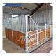 Customizable Horse Stable Box In White Powder Coated Sliding Or Swing Door