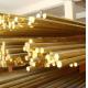 C3602 Grade Brass Round Metal Rod , Free Cutting Brass Alloy Bar