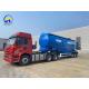 3 Axles 50tons 40cbm Dry Bulk Cement Powder Tanker Semi Trailers for Flatbed Promotion