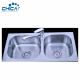 SUS304 Stainless Steel Kitchen Sink Press Kitchen Sink Double Bowl Kitchen Sink With Faucet