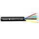 Black Multi Conductor Cable UL 2586 For Solar Systems Multifunctional