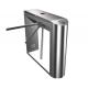 Dual Direction Barcode Stainless Steel Tripod Turnstile Gate for Museum, Library, 0.2s