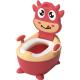 Cow Shape Dark Green Red Baby Training Potty with EN71 Test Certificate