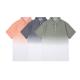 Hanging Dye Teenage Gradient Tee Shirt Button Up Short Sleeve Polo Shirts